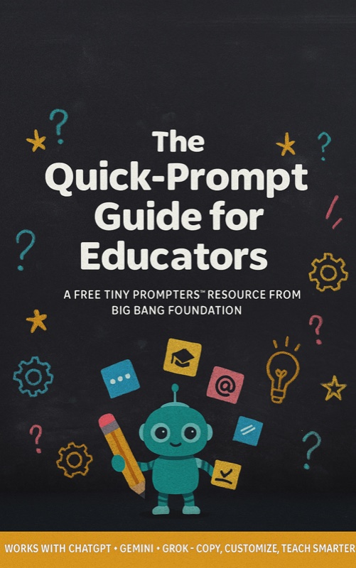 The Quick-Prompt Guide for Educators cover